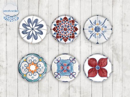 Motiv-Cabochons 1833 12mm (12 Stk)